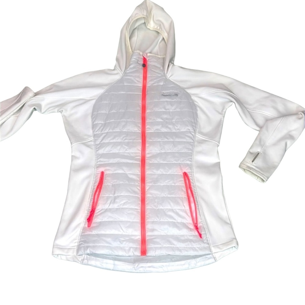 White avalanche coat